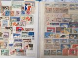 a book with a lot of stamps on it