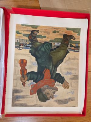 Arthur KOLNIK (1890-1972) Le violonniste