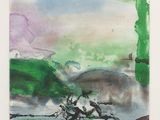 une image représentant une aquarelle d'un bateau sur l'eau