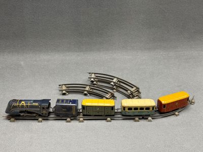 JEP Coffret train en tôle lithogrpahiée
