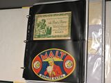 a binder with a label on it that says malt
