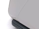 a close up view of a laptop computer with a mouse on it