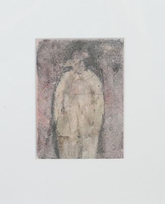 une image représentant le dessin d'un homme en blouse blanche
