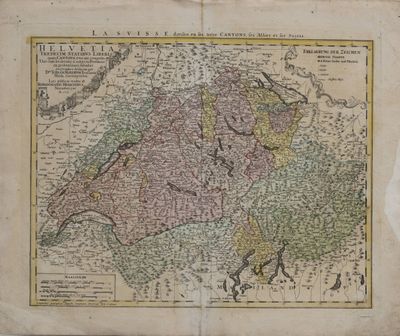 une vieille carte du royaume d'Angleterre et du Pays de Galles