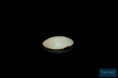 an oplite is shown in the dark with a black background