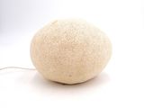 a white ball with a cord attached to it