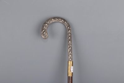 a close up of an umbrella with a handle