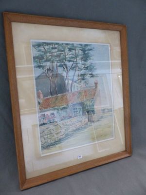 une image d'un tableau accroché au mur
