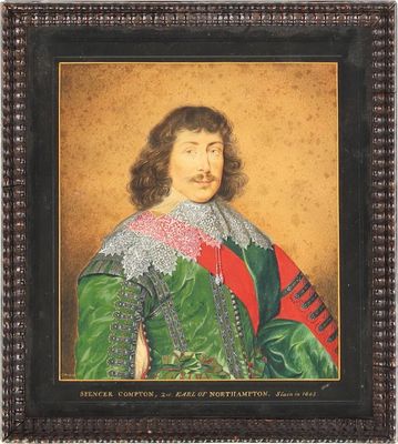 Attribue à Georges PERFECT HARDING (1780-1853) Portrait prés…