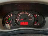a close up of a speedometer in a car