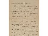 a handwritten letter from person to his mother