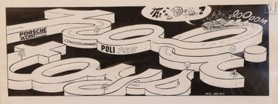 un dessin en noir et blanc représentant une sorte de graffiti