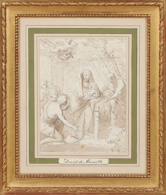 l'image d'un dessin représentant un homme et une femme assis sur un banc