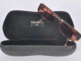 a case with a pair of sunglasses in it