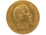 an image of a gold coin with a man ' s face on it