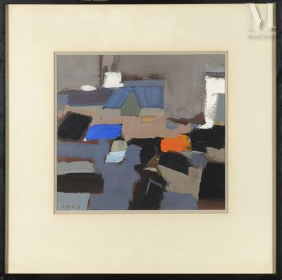 une image représentant un tableau dans un cadre noir accroché au mur