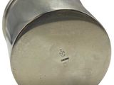 an image of a close up of a metal object on a white background