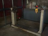 a machine that is sitting inside of a building