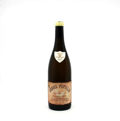 a bottle of wine that is sitting on a table