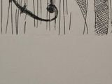 a picture of a drawing of a man and a woman in the rain