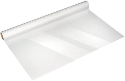 un rouleau de papier blanc sur fond blanc