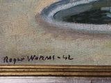 a picture of a painting of a bowl of water