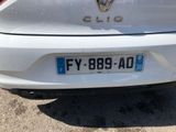 a close up of a car with a license plate on it