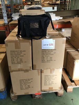 Ensemble de 152 sacs de transport GRIMAUD et GELARD de couleur noire - Photo 1