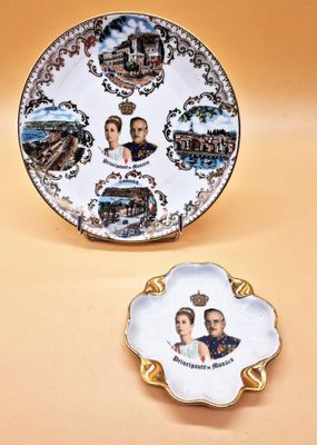 KITCH MONACO / Souvenirs des Années 60 avec assiette en Limo…