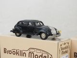a black toy car sitting on top of a box