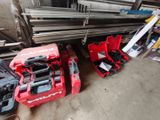 many tools that are sitting on the floor next to each other