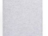 grey felt storage bag with handles for laptops and other electronic devices