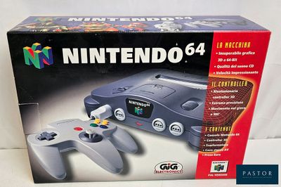 une boîte sur laquelle est posé une manette de jeu