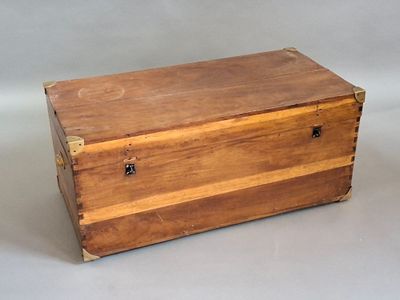 a small wooden box that is sitting on a table