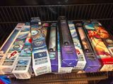 a lot of different types of nintendo wii controllers in the oven