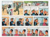 an image of a comic strip with a cartoon of a man in uniform