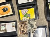 a lot of different items that are on the floor