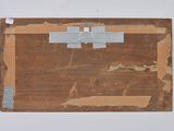 a picture of a piece of paper taped to a piece of wood