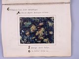a picture of a calendar with a picture of flowers on it