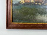 a picture of a painting hanging on the wall