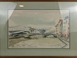 a picture of a picture of a painting on the wall