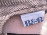 a close up of a person ' s leg with a label on it