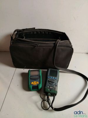 an image of a bag with a hand held multimeter and a bag with a hand held multimeter