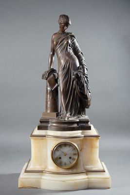 James PRADIER (1790-1852) Sapho debout à la colonne.