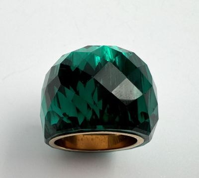 SWAROVSKI bague en cristal vert