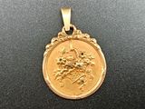 an image of a gold coin with a lion on it
