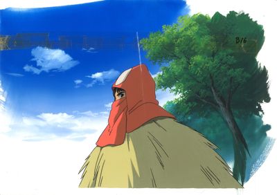 l'image d'une femme portant une capuche rouge et une écharpe rouge