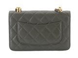 chanel black quilted lambskin small flap bag