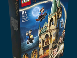 une boîte de Lego « Harry Potter » représentant le château de Poudlard