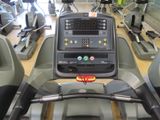 a close up of a tread machine in a gym